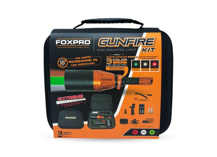 Foxpro gunfire hunting light kit r/w/g Main Image